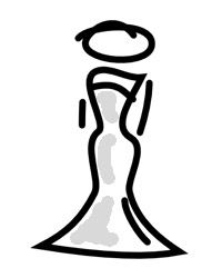 Brautkleider - Meerjungfrauen-Stil