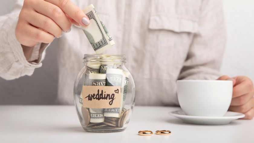Geld für Hochzeit sparen