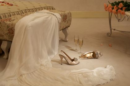 Die Hochzeitsnacht - heiss getanzt oder schon müde?