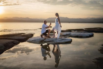 Der Heiratsantrag am Valentinstag