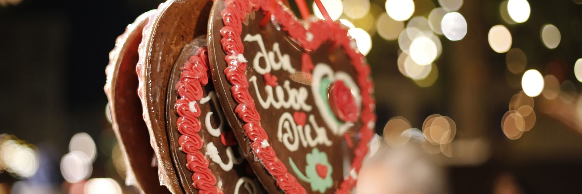 Lebkuchenherz mit Schrift