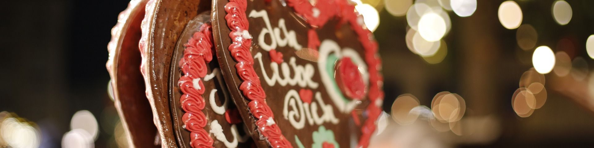 Lebkuchenherz mit Schrift