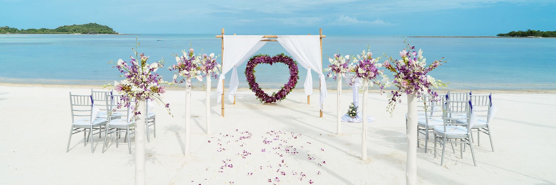 Hochzeit am Strand